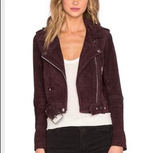 Blank NYC Suede Moto Jacket